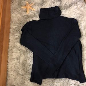 Blue Turtle Neck Sweater